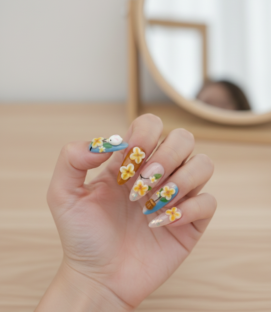 🐰🌼 Sunny Blossom Bunny Orchard