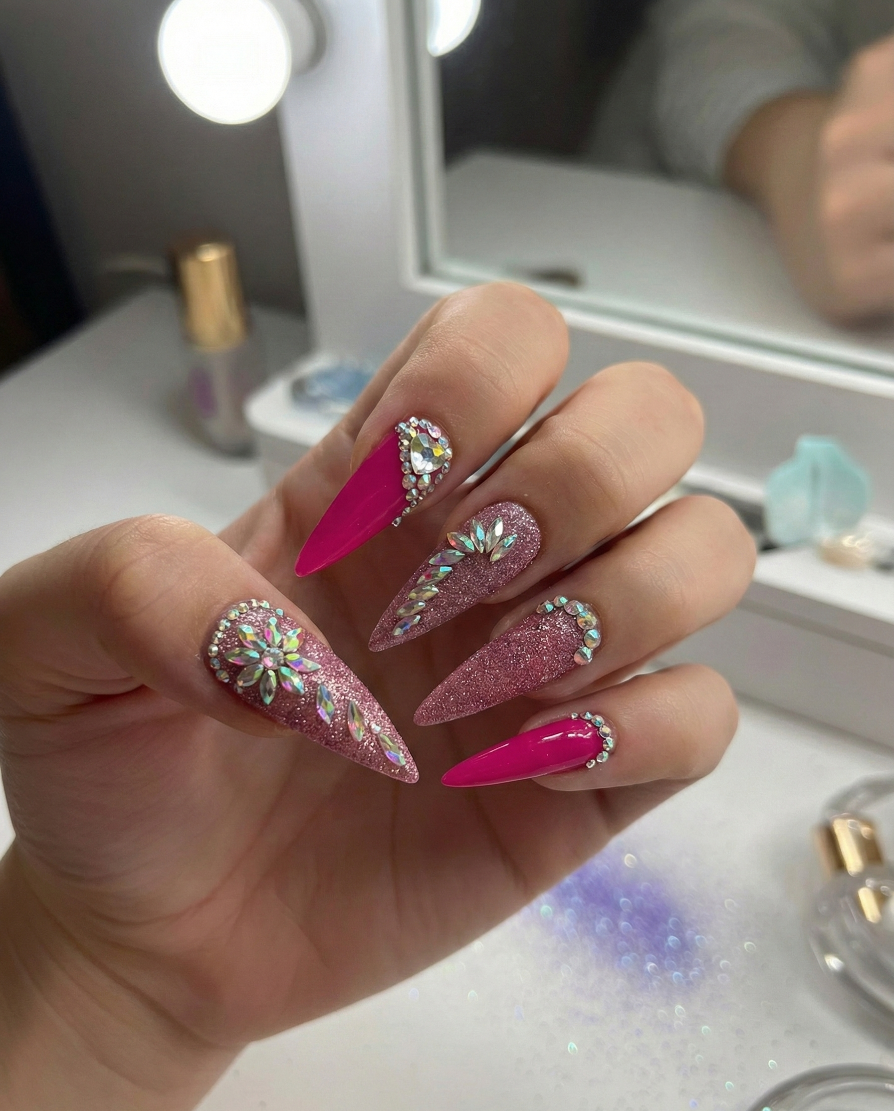 💖✨ Dollhouse Stardust Stilettos