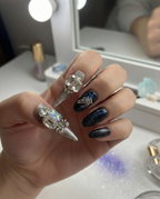 💀✨ Midnight Crystal Bones