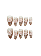 🌸☕ Latte Blossom Dewdrops