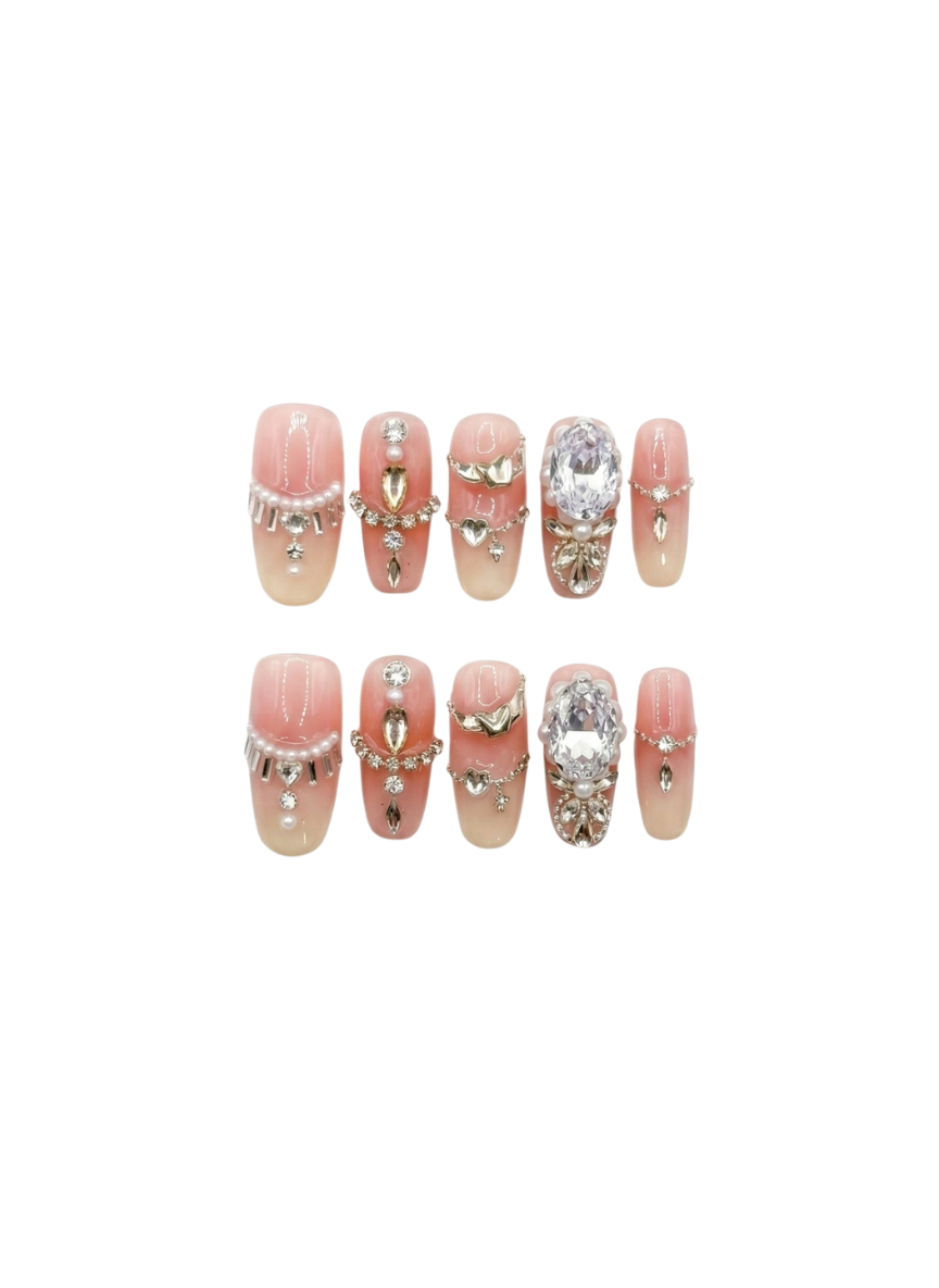 💍✨ Blushing Bridal Tiara