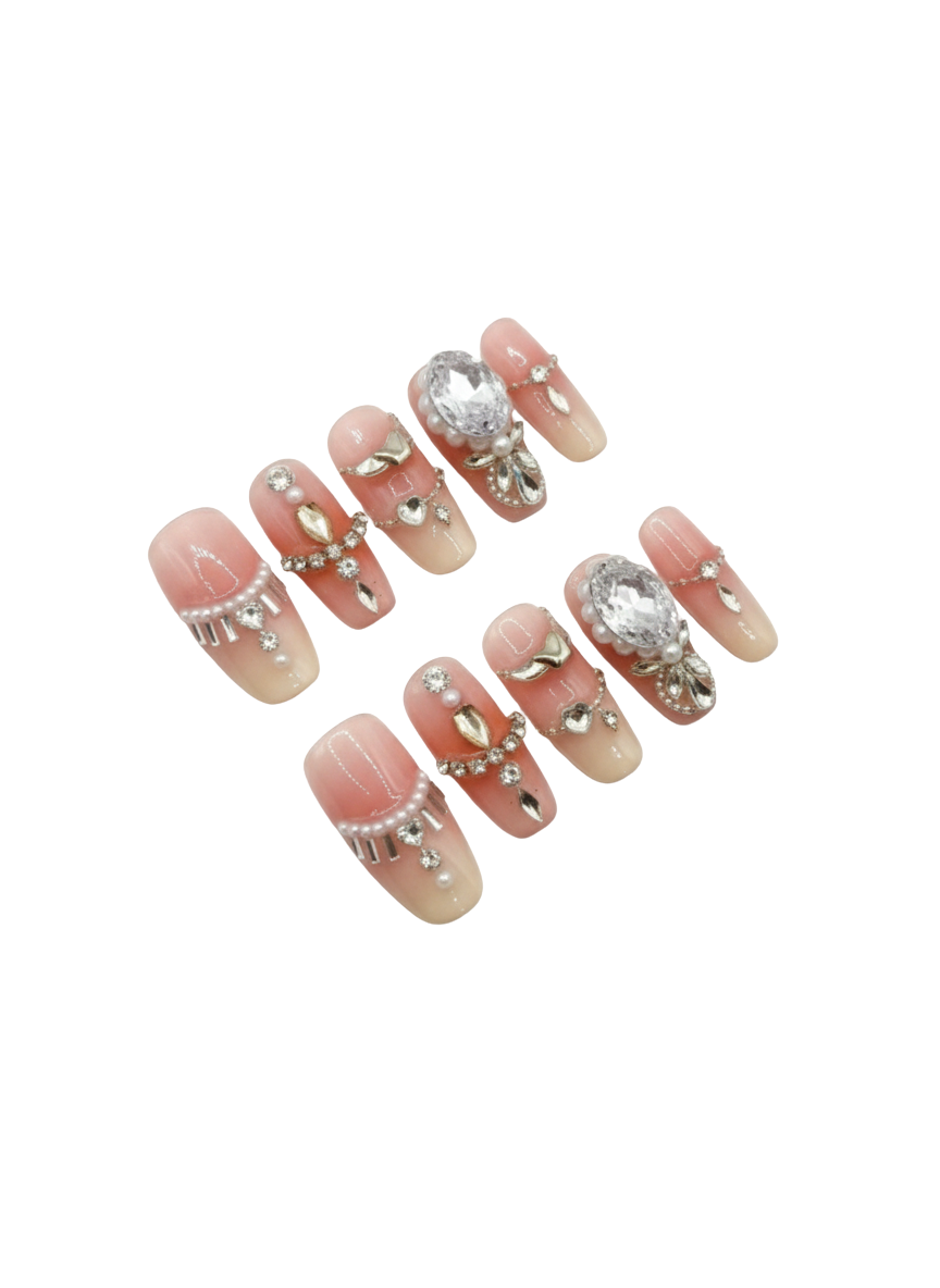 💍✨ Blushing Bridal Tiara