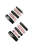 🩷🖤 Bubblegum Punk Spikes