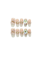 👑✨ Champagne Crystal Tiara