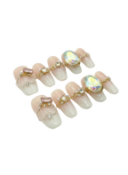 👑✨ Champagne Crystal Tiara