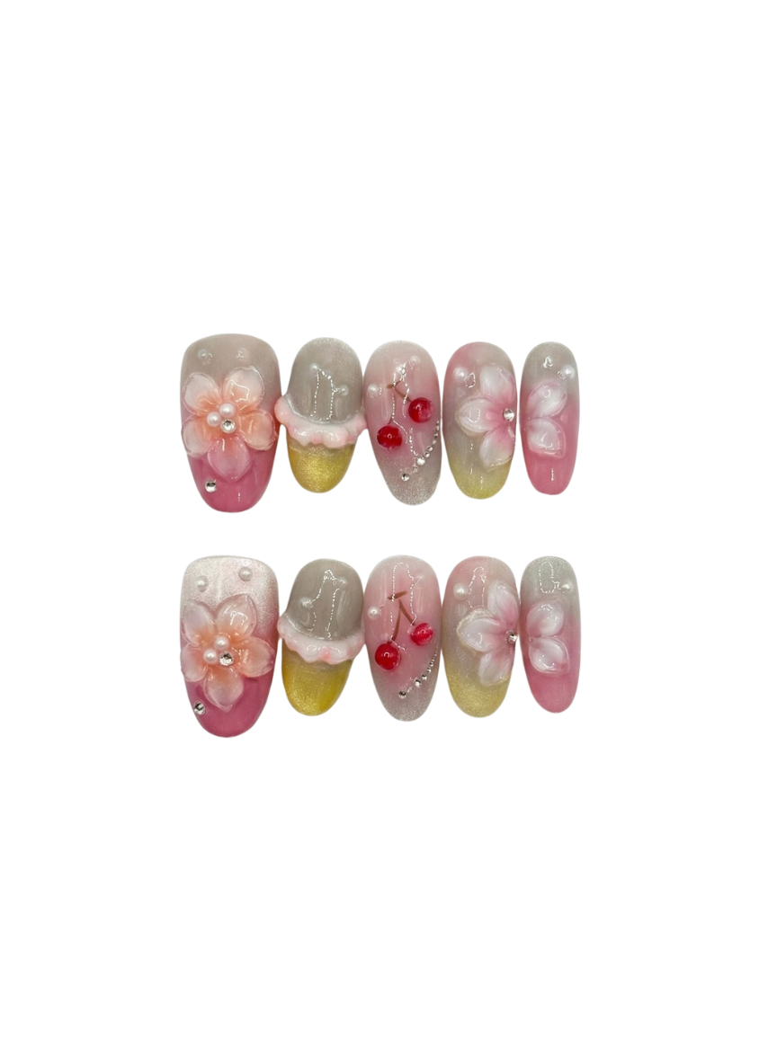 🌸💅 Cherry Blossom Parfait