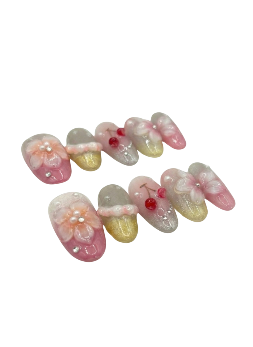 🌸💅 Cherry Blossom Parfait
