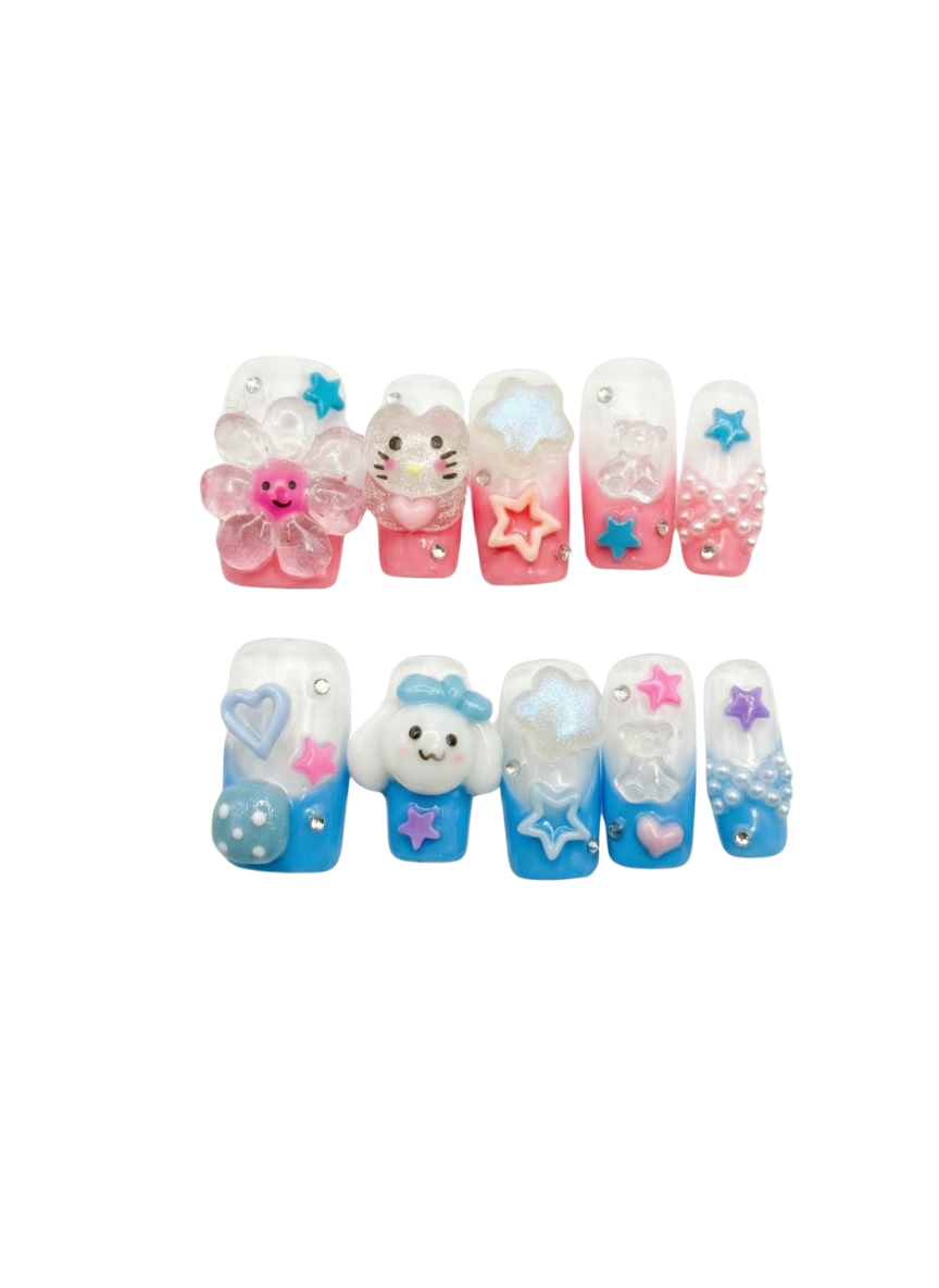 ☁️🩵 Cotton Candy Sky Friends