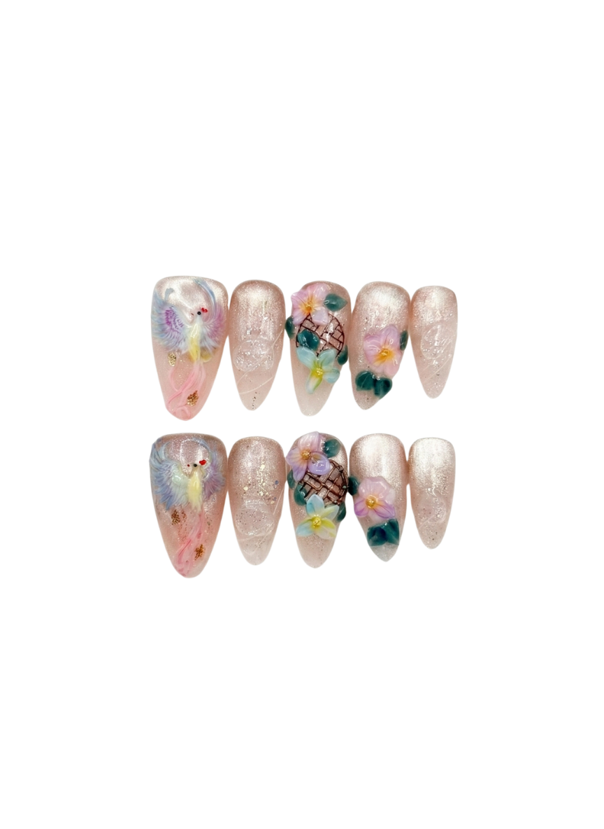 🌸🕊️ Garden Phoenix Daydream