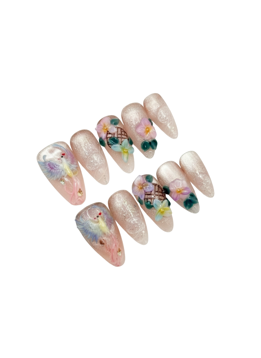 🌸🕊️ Garden Phoenix Daydream