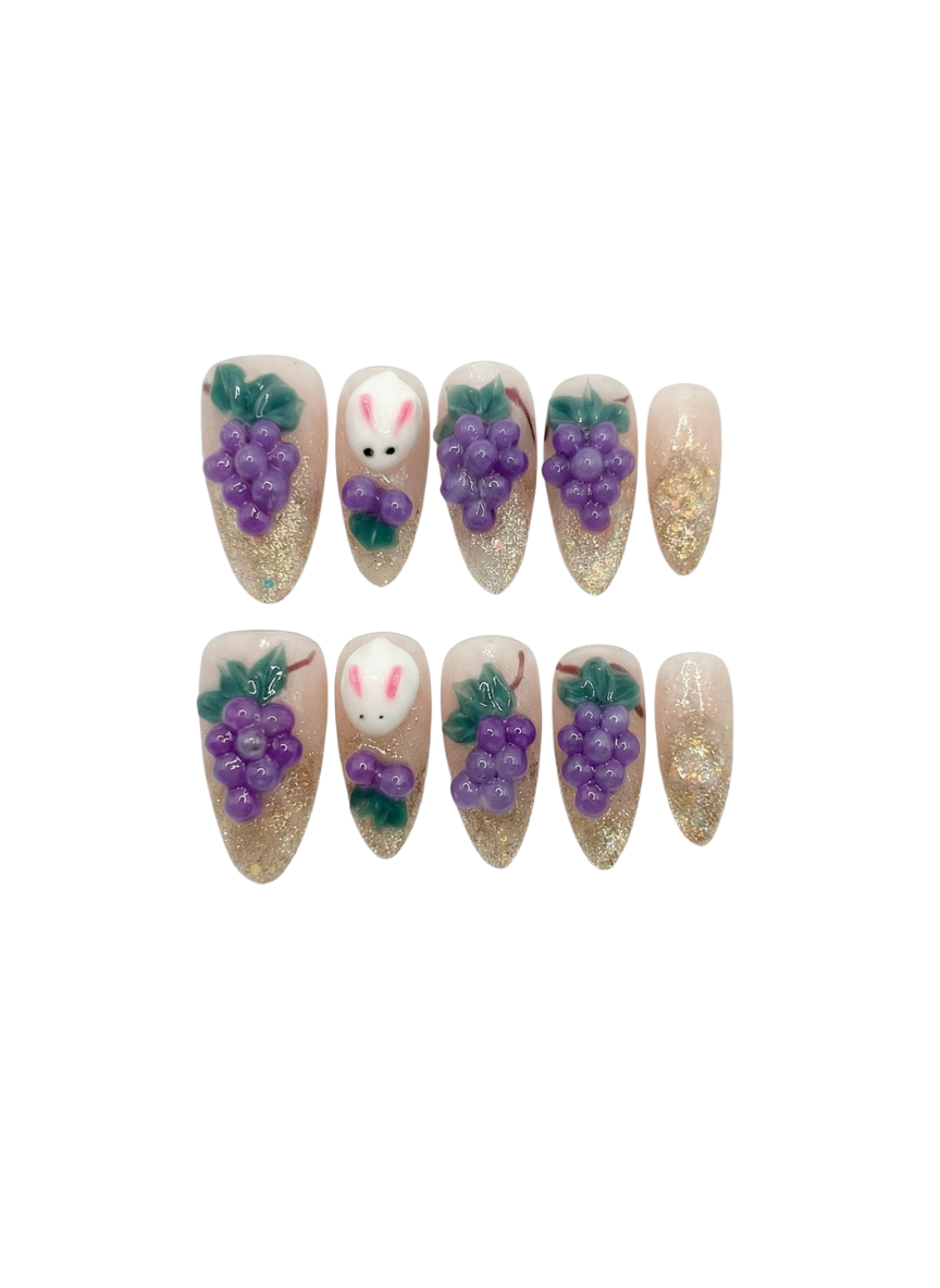 🍇🐰 Grape Bunny Picnic