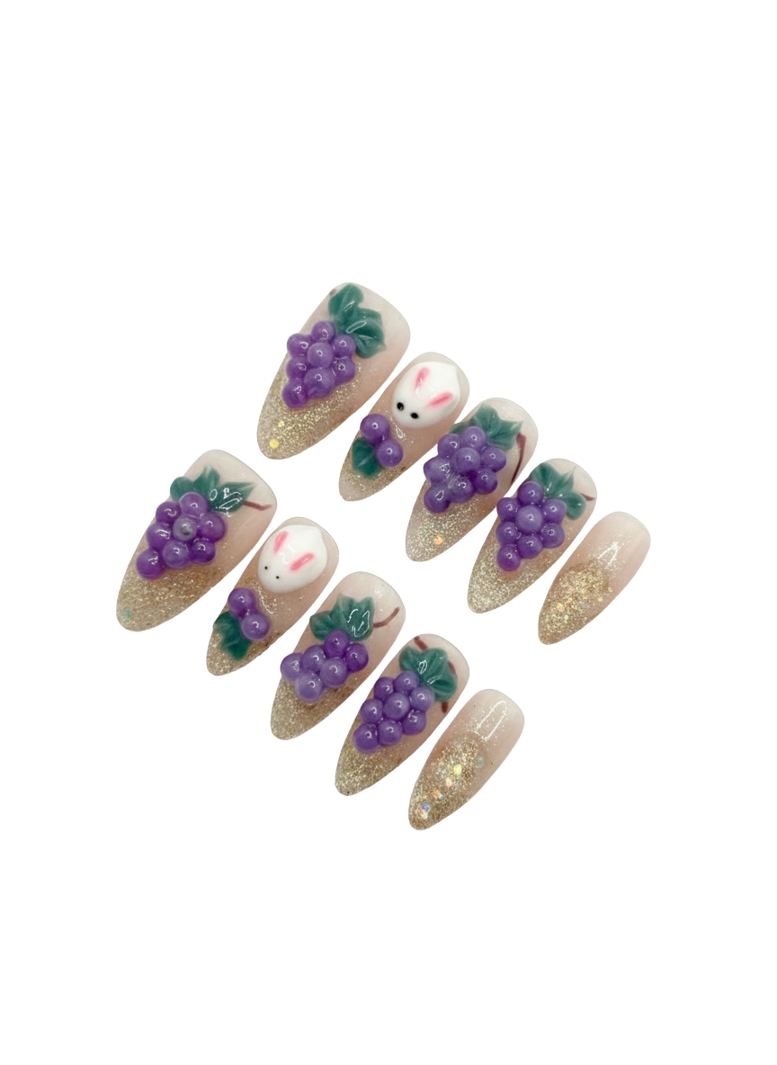 🍇🐰 Grape Bunny Picnic