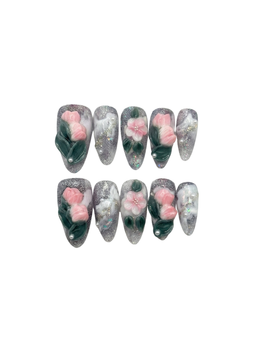 🌙🌸 Midnight Garden Glow