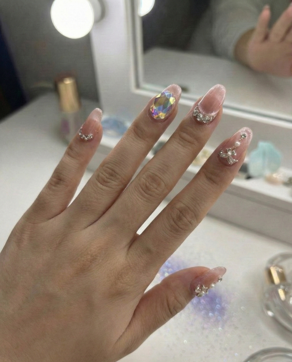 👑✨ Blush Princess Tiara