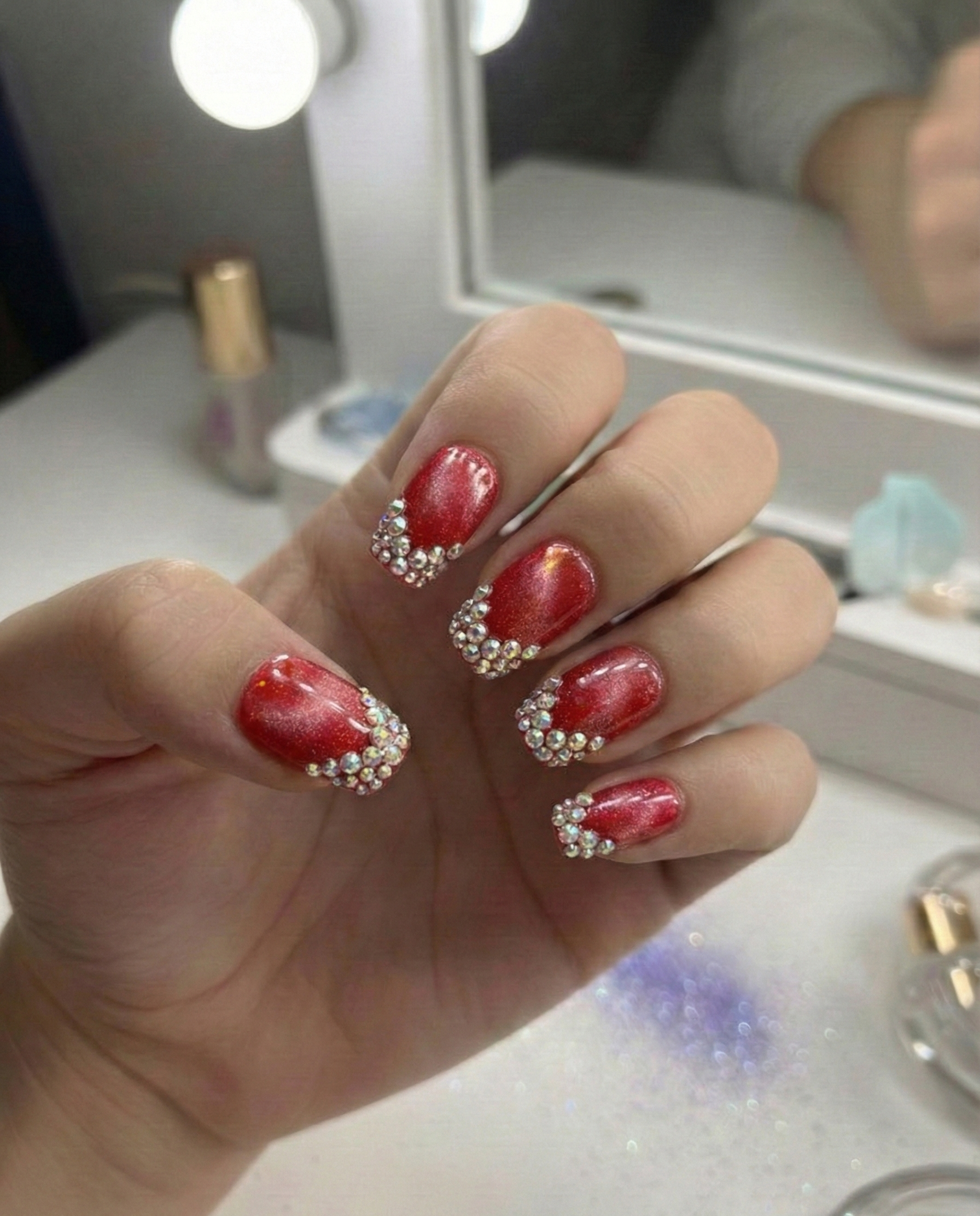 🥂❤️ Ruby Champagne Sparkle