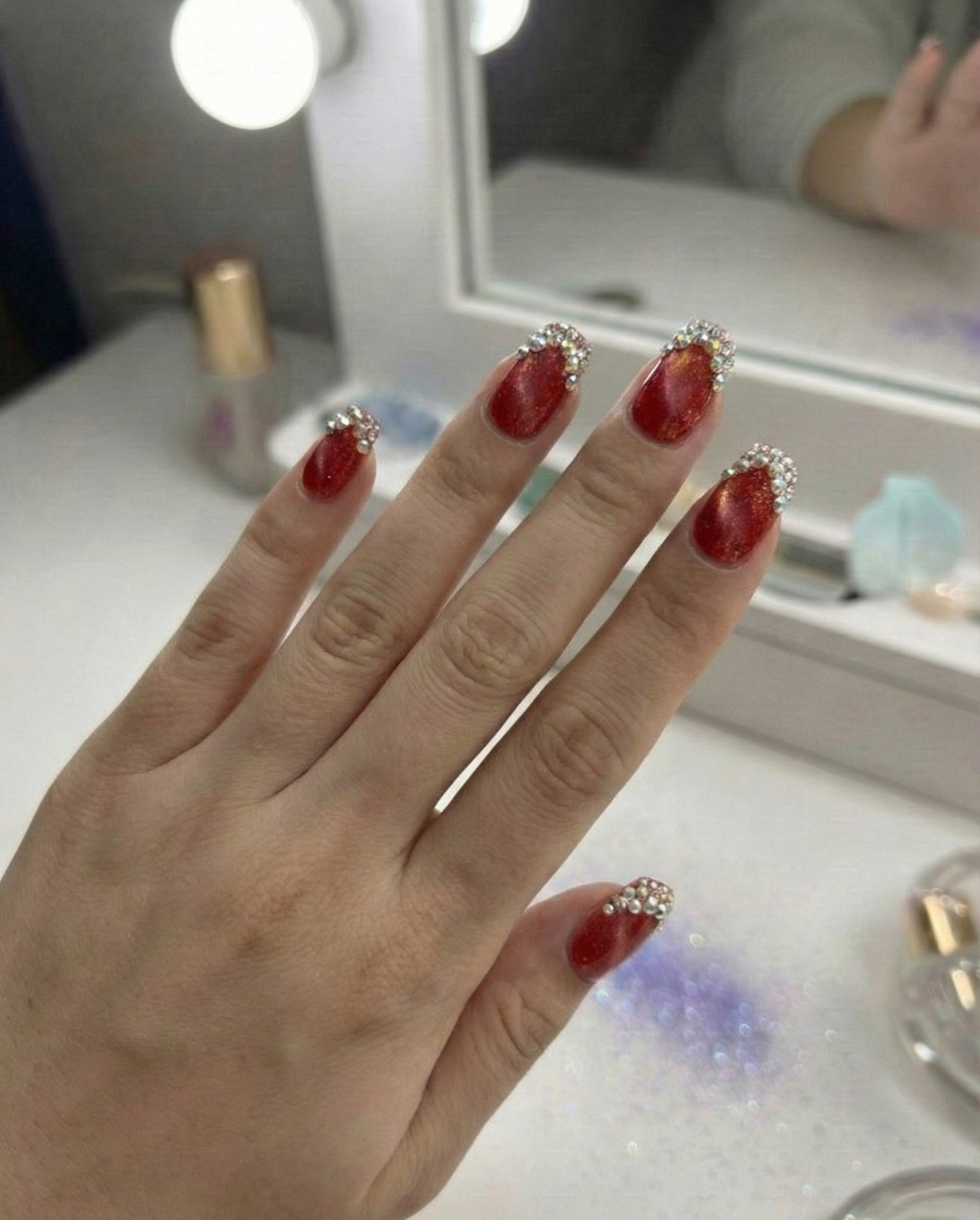 🥂❤️ Ruby Champagne Sparkle