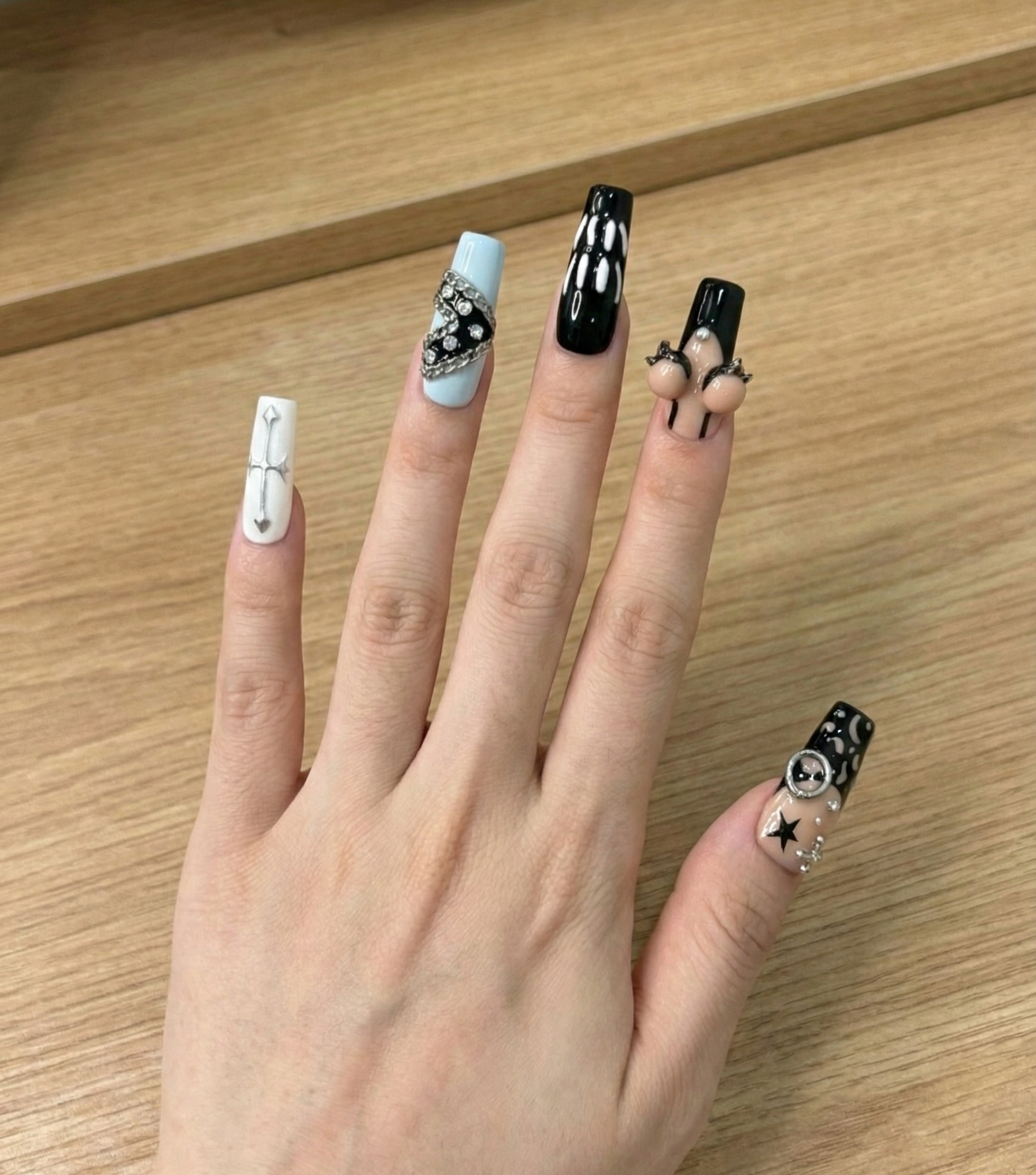 🖤✨ Midnight Rebel Bustier